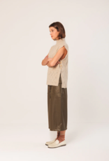 Indi and Cold Caspian Knit Vest in Cream
