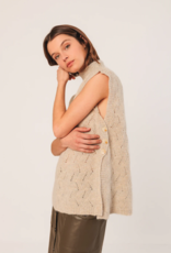 Indi and Cold Caspian Knit Vest in Cream