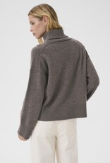 Part Two Corina Pullover Turtleneck in Falcon Melange