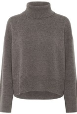 Part Two Corina Pullover Turtleneck in Falcon Melange