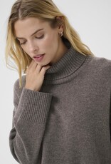 Part Two Corina Pullover Turtleneck in Falcon Melange