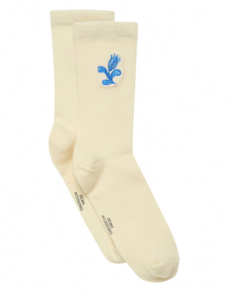 ICHI Accessories Floral Socks