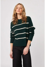 John and Jenn Roscoe Crew Neck Sweater in Spruce