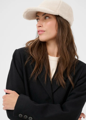 Part Two Salima Fleece Ball Cap in Moonbeam