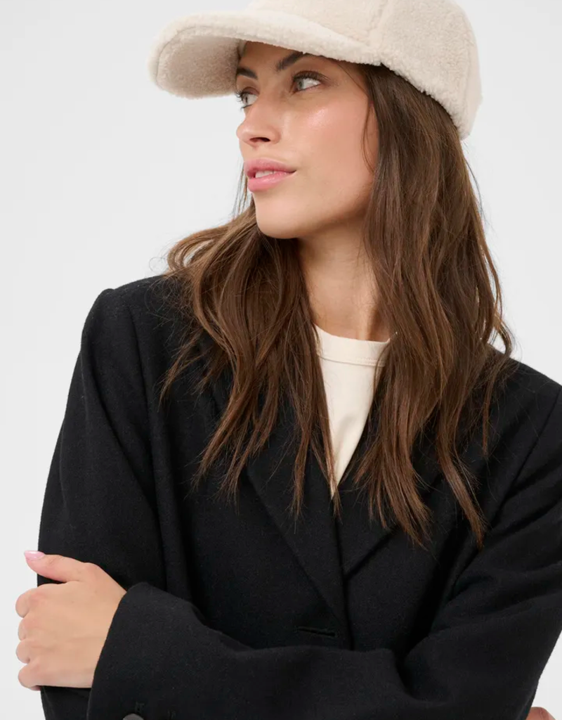 Part Two Salima Fleece Ball Cap in Moonbeam (FINAL SALE)