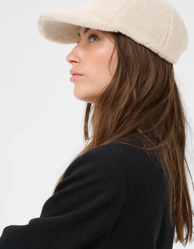 Part Two Salima Fleece Ball Cap in Moonbeam (FINAL SALE)
