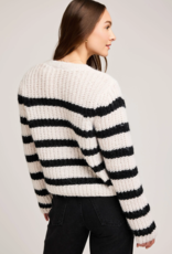 Gentle Fawn Melanie Cardigan in Black Stripe
