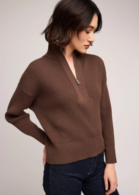 Gentle Fawn Hope Zip  Pullover in Java