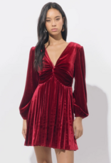 Adelyn Rae Amaree Pleated Mini Dress