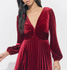 Adelyn Rae Amaree Pleated Mini Dress *XS & Small Left*