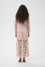 InWear Aimee Long Lace Dress in Blush Pink