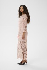 InWear Aimee Long Lace Dress in Blush Pink