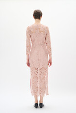 InWear Aimee Long Lace Dress in Blush Pink
