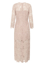 InWear Aimee Long Lace Dress in Blush Pink
