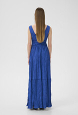InWear Alexa Textured Maxi Dress in Sodalite Blue
