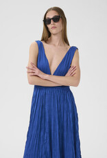 InWear Alexa Textured Maxi Dress in Sodalite Blue
