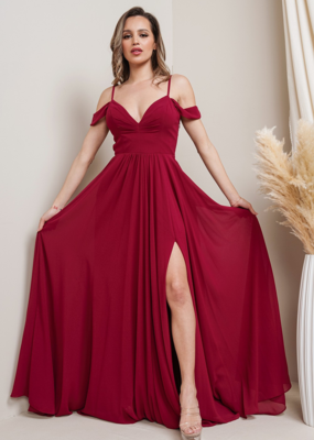 Soieblu Cara Maxi Dress in Red
