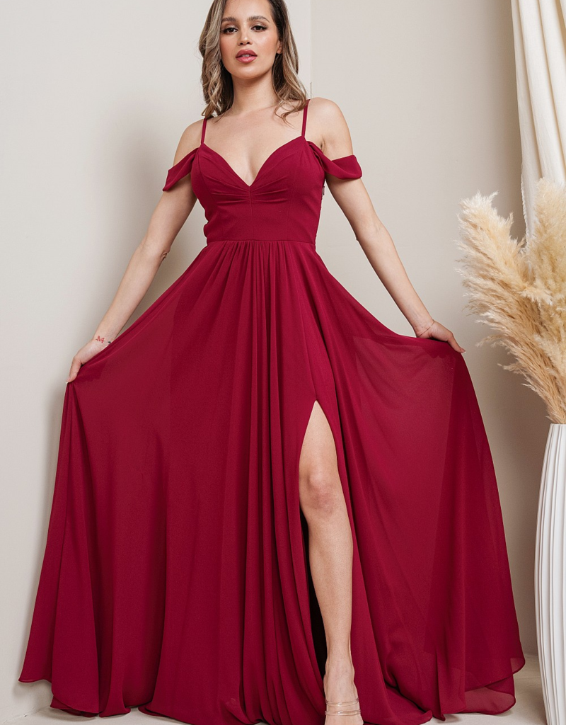 Soieblu Cara Maxi Dress in Red