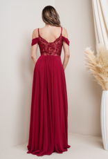 Soieblu Cara Maxi Dress in Red