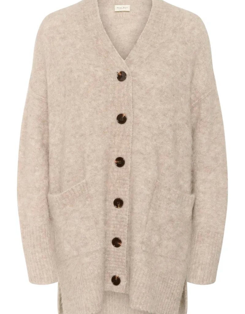 Part Two Sabire Cardigan in Atmosphere Melange