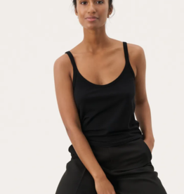Part Two Nelie Tank Top in Black