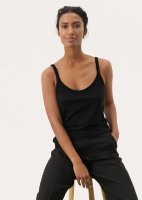 Part Two Nelie Tank Top in Black