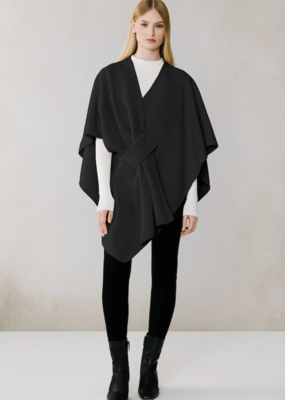 Soia and Kyo Claudelle Knit Wrap with Loop