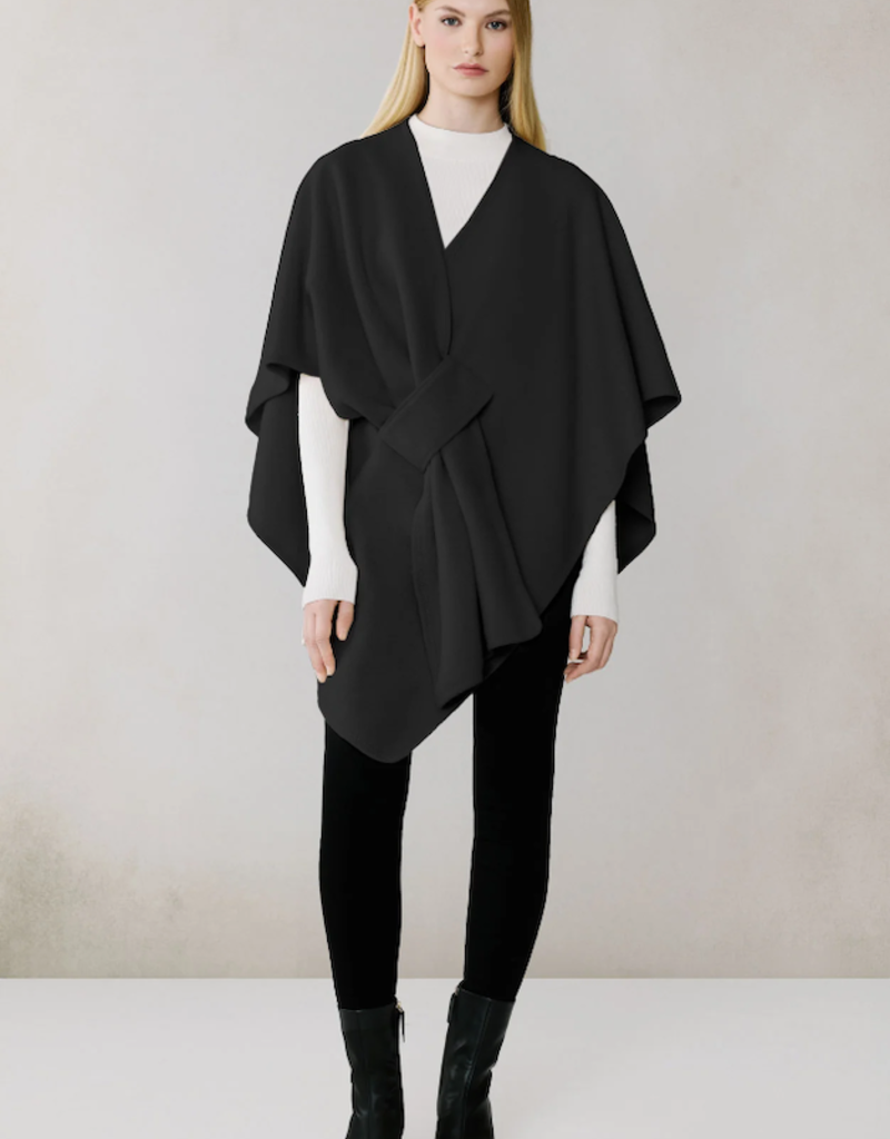 Soia and Kyo Claudelle Knit Wrap with Loop
