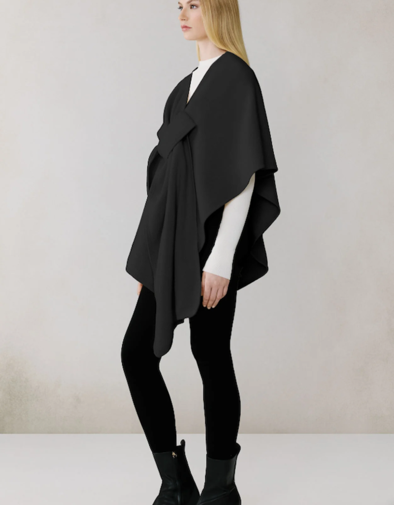 Soia and Kyo Claudelle Knit Wrap with Loop