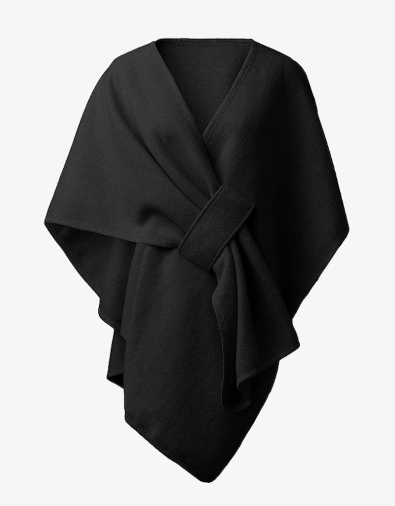 Soia and Kyo Claudelle Knit Wrap with Loop