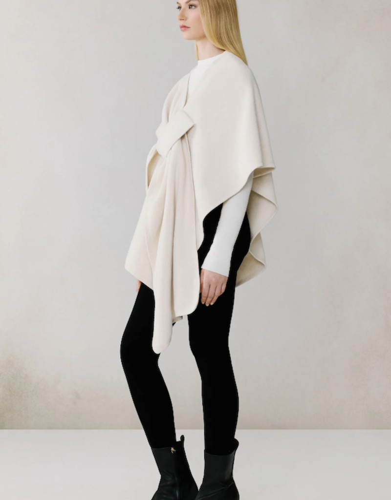 Soia and Kyo Claudelle Knit Wrap with Loop