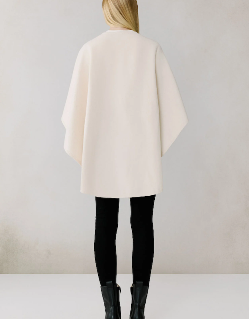 Soia and Kyo Claudelle Knit Wrap with Loop