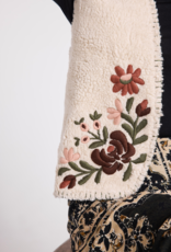 Louizon Yamina Cotton Embroidered Fleece Vest