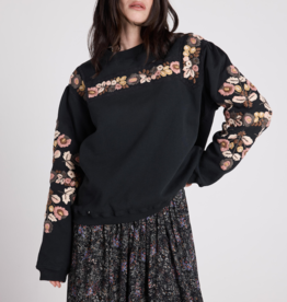 Louizon Istoire Embroidered Crewneck Sweater