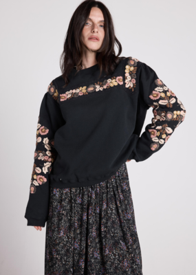 Louizon Istoire Embroidered Crewneck Sweater