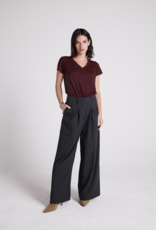 Louizon Lakadi High Waist Trouser in Grey