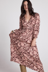 Louizon Oprah Midi Dress In Boreaux Floral
