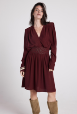 Louizon Filante Mini Dress with Belt Detail
