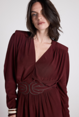 Louizon Filante Mini Dress with Belt Detail