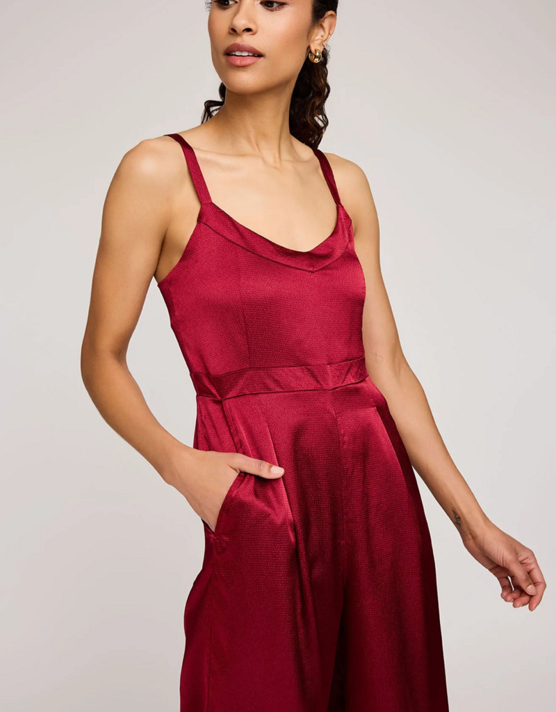 Gentle Fawn Irina Satin Jumpsuit