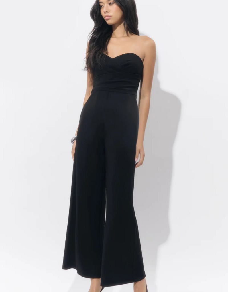 Adelyn Rae Tate Jumpsuit in Black