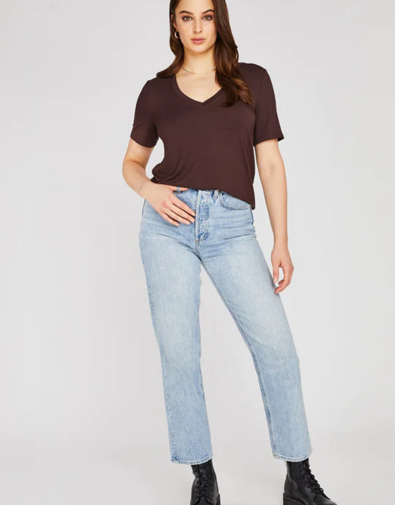Gentle Fawn Lewis V-Neck Tee