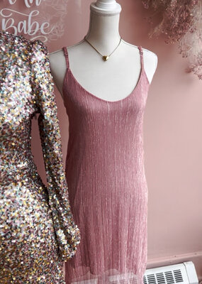 ASTRID Sipping Bubbly Shimmer Dress *Two Colours*