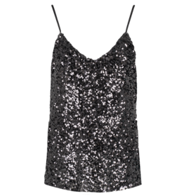 ASTRID Black Sequin Cami