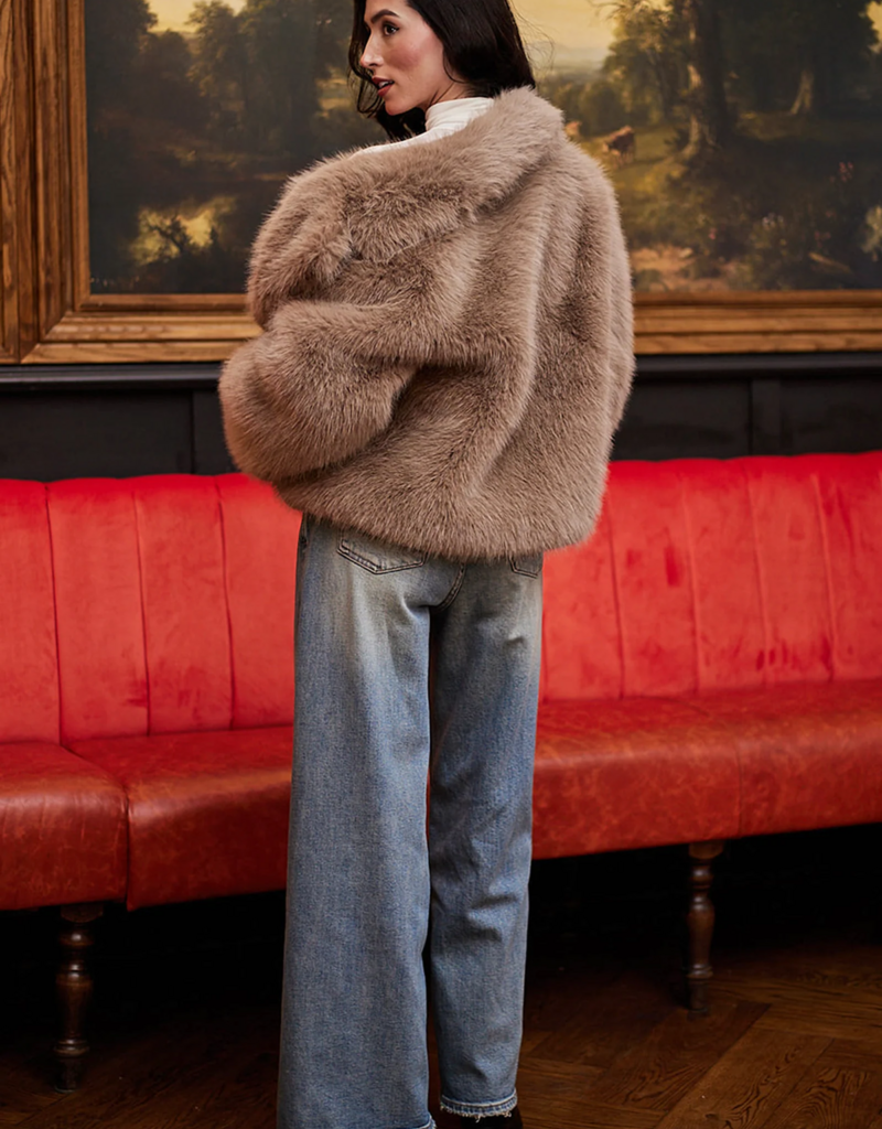 Angel Eye Ruislip Faux Fur Jacket