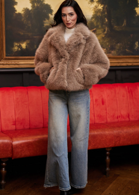 Angel Eye Ruislip Faux Fur Jacket *Two Colours*