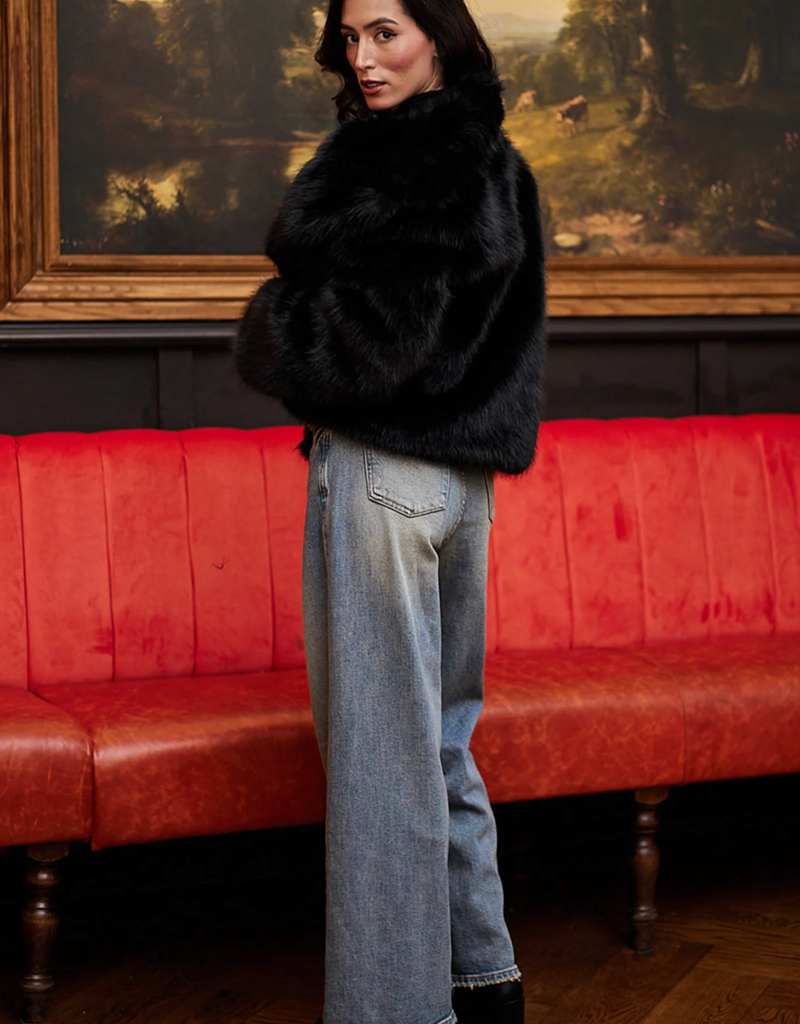 Angel Eye Ruislip Faux Fur Jacket