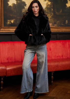 Angel Eye Ruislip Faux Fur Jacket *Medium & Large*