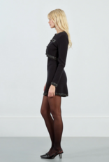 Molly Bracken Terra Knit Cardigan with Glitter Trim