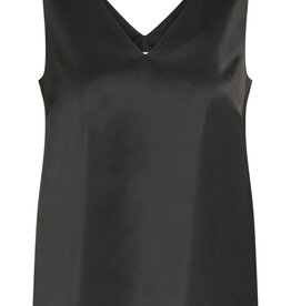 InWear Zilky V-Neck Tank Top in Black